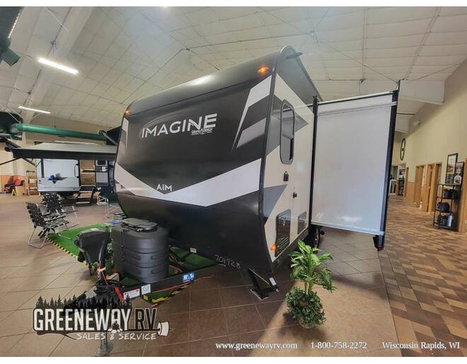 2024 Grand Design Imagine AIM 14MS Travel Trailer at Greeneway RV Sales & Service STOCK# 11011 Exterior Photo