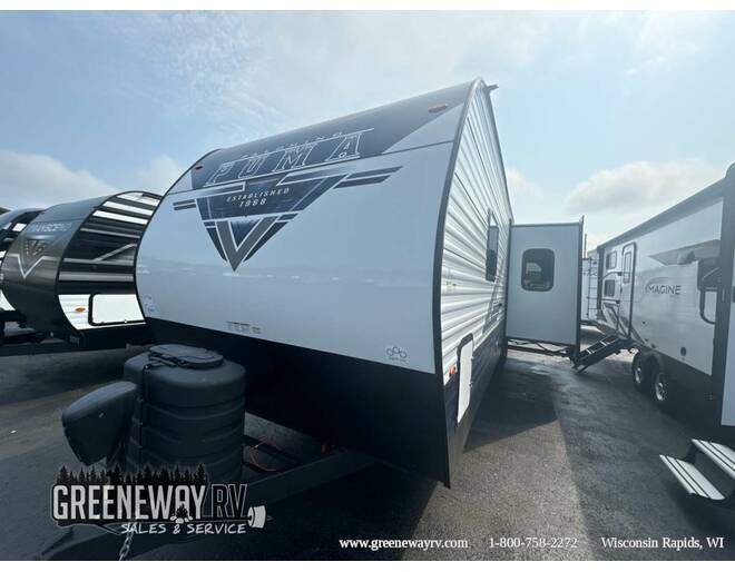 2024 Palomino Puma 28BHFQ Travel Trailer at Greeneway RV Sales & Service STOCK# 11100 Exterior Photo