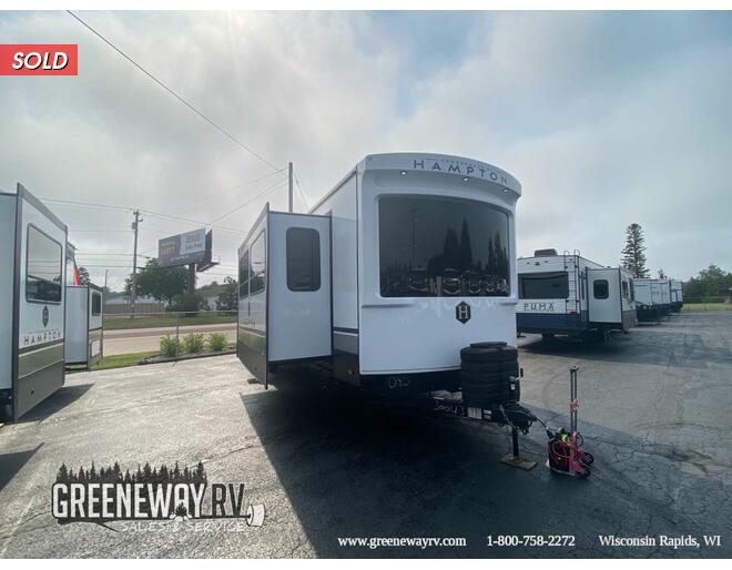 2025 CrossRoads RV Hampton Destination Trailer 372FDB Travel Trailer at Greeneway RV Sales & Service STOCK# 11202 Exterior Photo