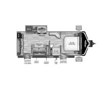 2021 Grand Design Imagine 2250RK Travel Trailer at Greeneway RV Sales & Service STOCK# 11022A Floor plan Image