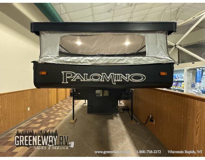 2021 Palomino Backpack Soft Side SS550 Truck Camper at Greeneway RV Sales & Service STOCK# 10706A Photo 2