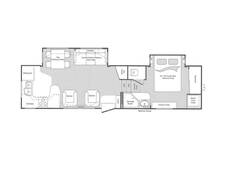 2008 Keystone Montana 3000RK Fifth Wheel at Greeneway RV Sales & Service STOCK# 11185B Floor plan Image