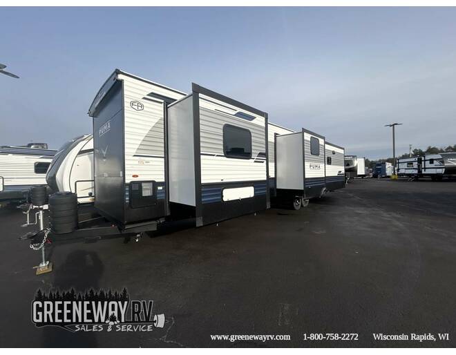 2025 Palomino Puma Destination Trailer 38RLB Travel Trailer at Greeneway RV Sales & Service STOCK# 11248 Photo 2