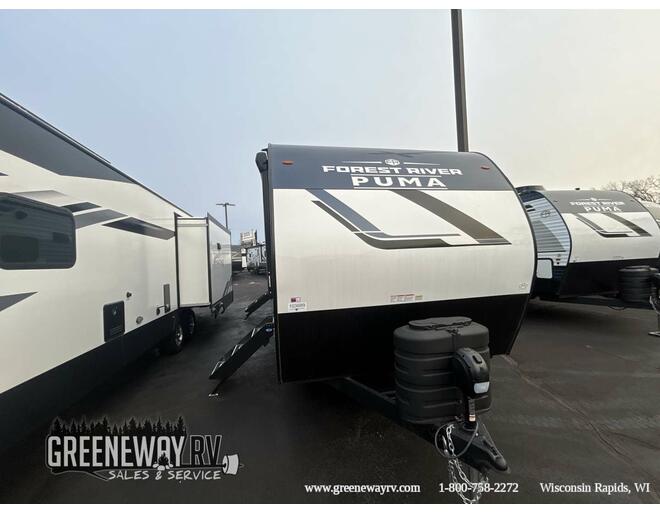 2025 Palomino Puma 31QBBH Travel Trailer at Greeneway RV Sales & Service STOCK# 11249 Exterior Photo