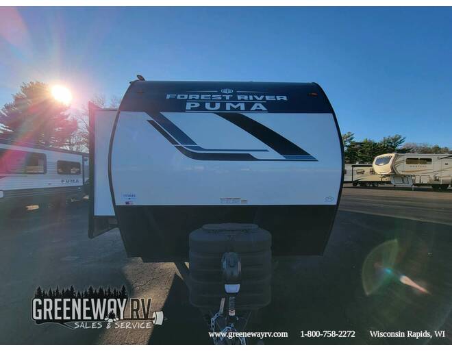 2025 Palomino Puma 32BHQS Travel Trailer at Greeneway RV Sales & Service STOCK# 11253 Exterior Photo