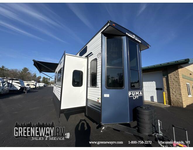 2025 Palomino Puma Destination Loft 402LFT Travel Trailer at Greeneway RV Sales & Service STOCK# 11258 Exterior Photo