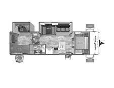 2025 Palomino Puma Camping Edition 305BHCE Travel Trailer at Greeneway RV Sales & Service STOCK# 11266 Floor plan Image