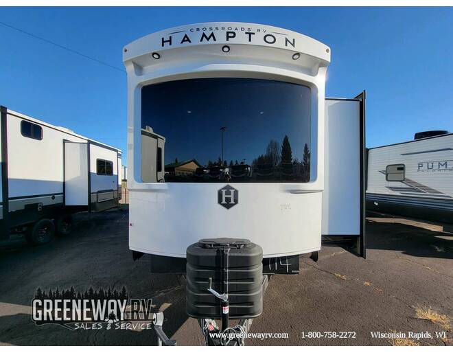 2025 CrossRoads RV Hampton Destination Trailer 378DBB Travel Trailer at Greeneway RV Sales & Service STOCK# 11271 Photo 2