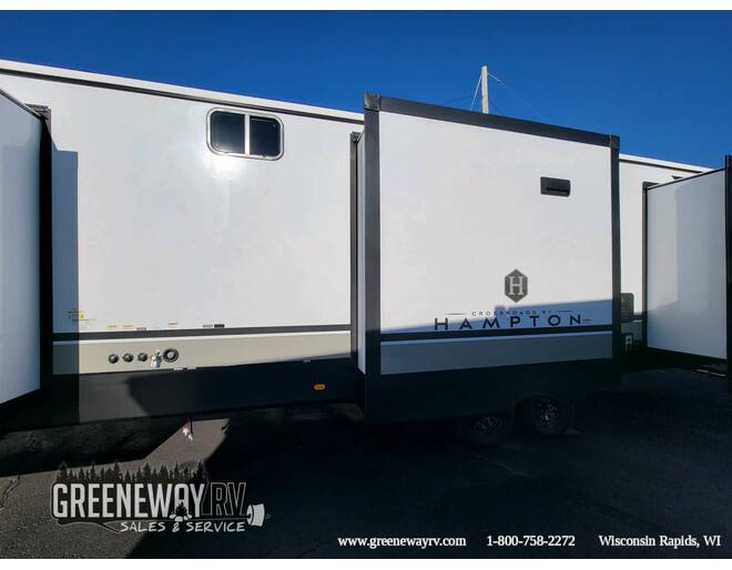 2025 CrossRoads RV Hampton Destination Trailer 378DBB Travel Trailer at Greeneway RV Sales & Service STOCK# 11271 Photo 3