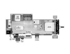 2025 Grand Design Imagine 2670MK Travel Trailer at Greeneway RV Sales & Service STOCK# 11280 Floor plan Image