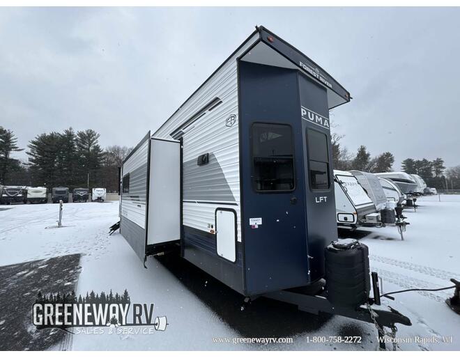 2025 Palomino Puma Destination Loft 403LFT Travel Trailer at Greeneway RV Sales & Service STOCK# 11299 Exterior Photo