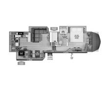 2025 Grand Design Influence 3203GK Fifth Wheel at Greeneway RV Sales & Service STOCK# 11305 Floor plan Image